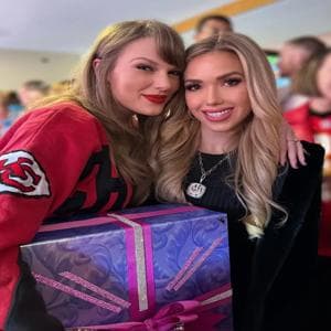 Chiefs heiress Gracie Hunt teases new romance, with a Taylor Swift reference, after breakup.